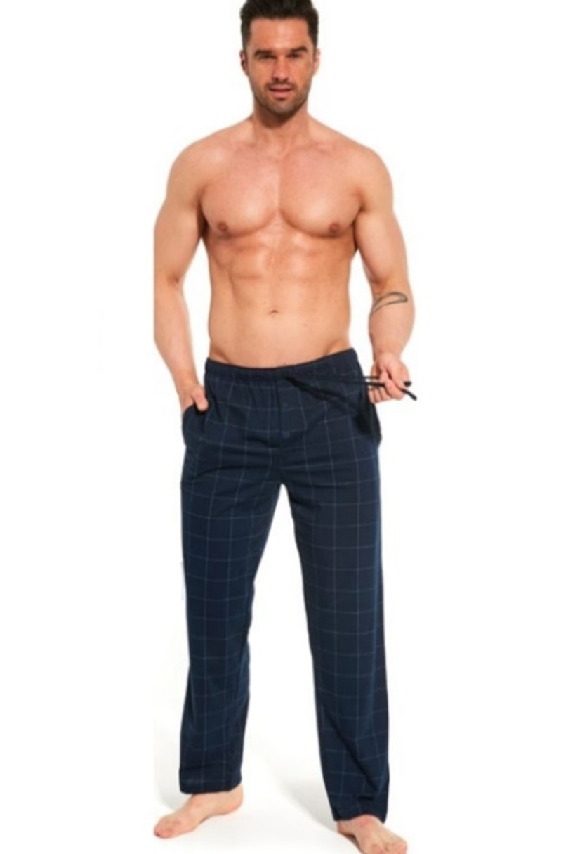 Spodnie piżamowe 691 wiosna 2023 czarny